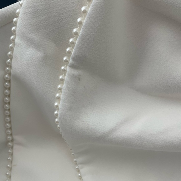 CARRIE MINI DRESS - IVORY - Picture 9 of 10